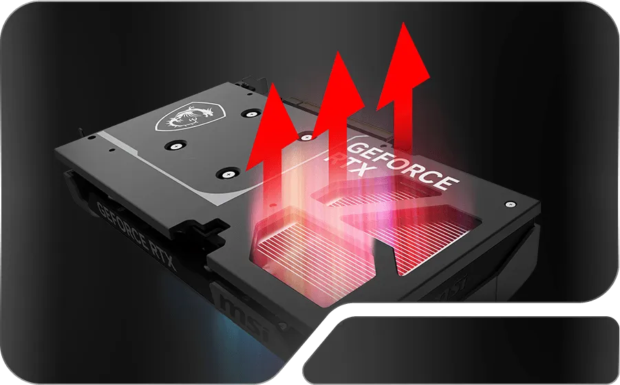 MSI RTX 5060 Ti 8G Ventus 2X OC Plus Graphic Card overview 4