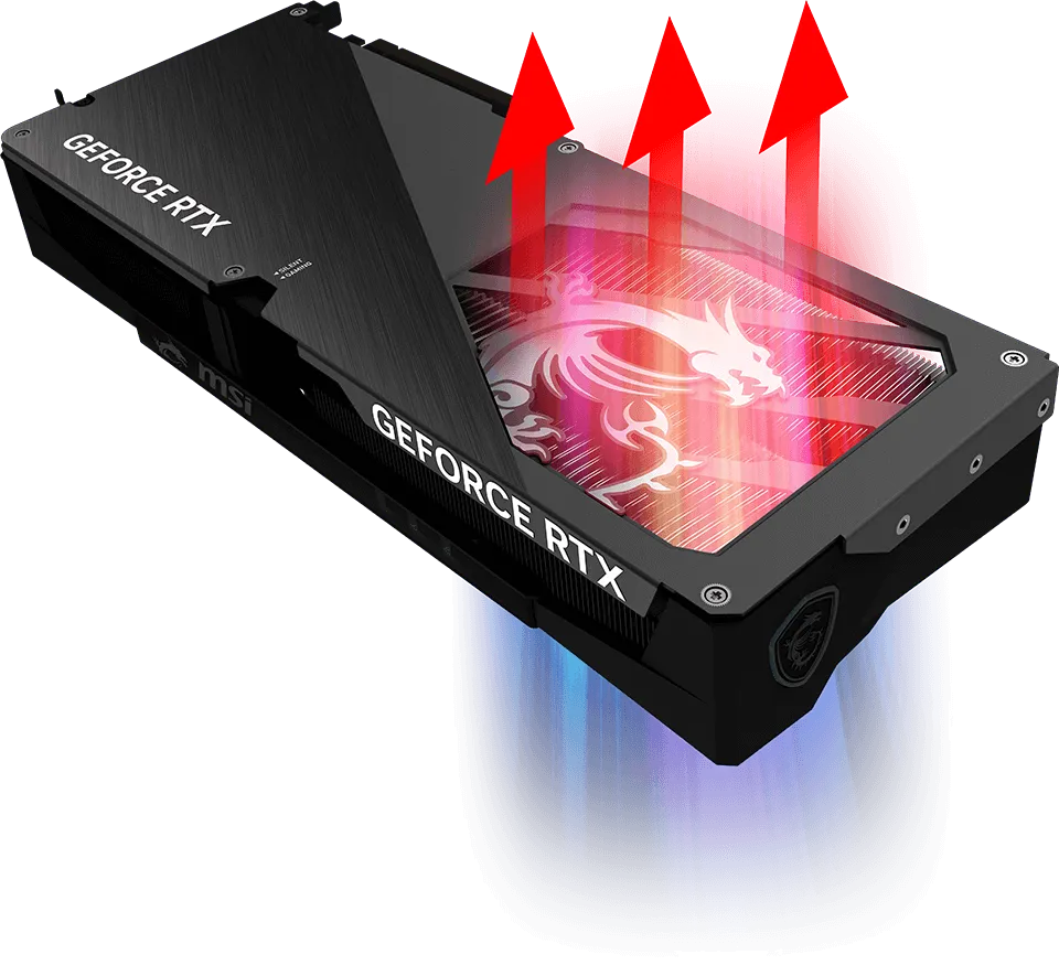 MSI RTX 5070 Ti Gaming Trio OC 16GB GDDR7 Graphics Card overview 6