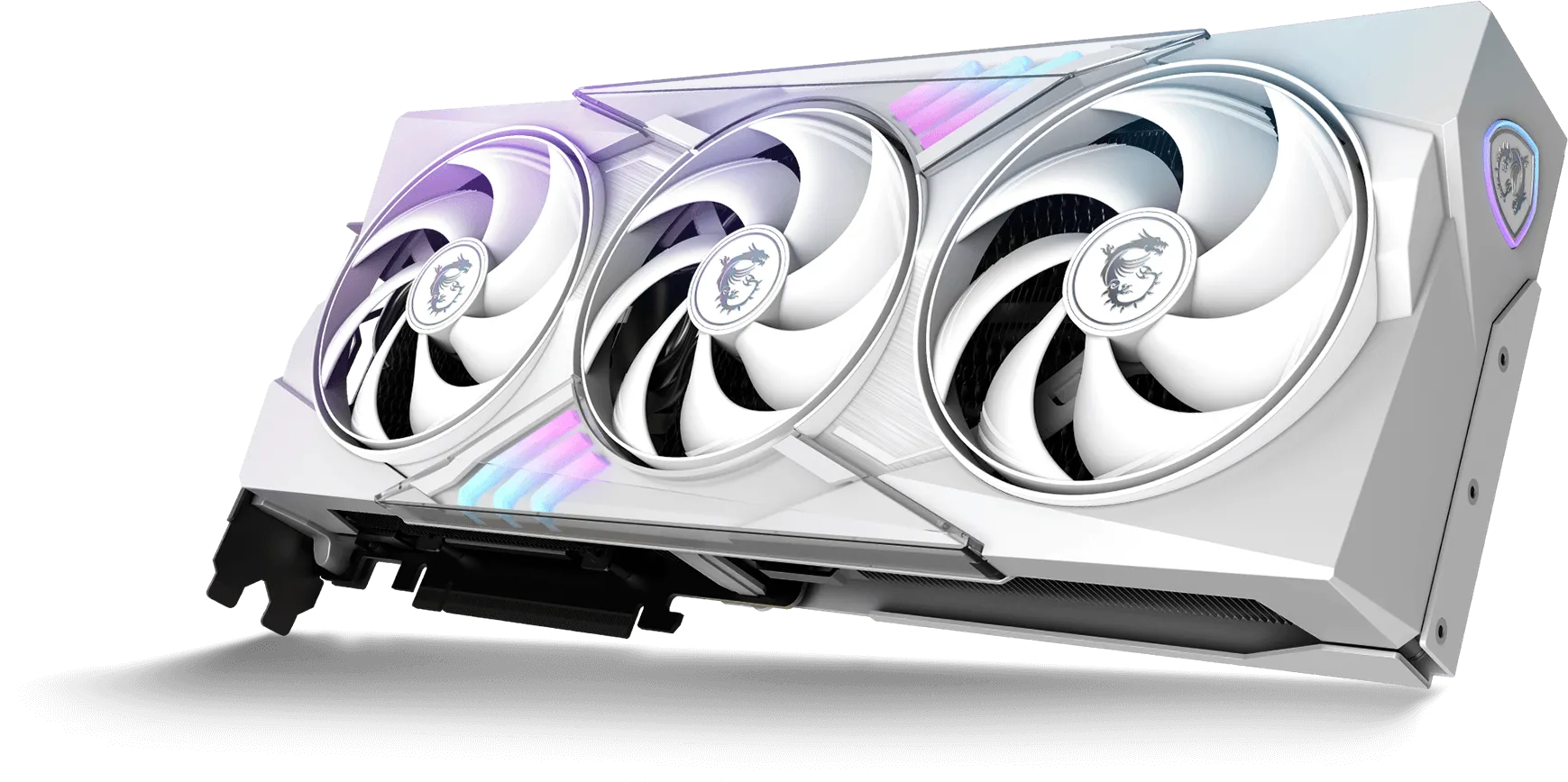 MSI RTX 5070 Ti Gaming Trio OC White 16GB GDDR7 Graphics Card overview 1