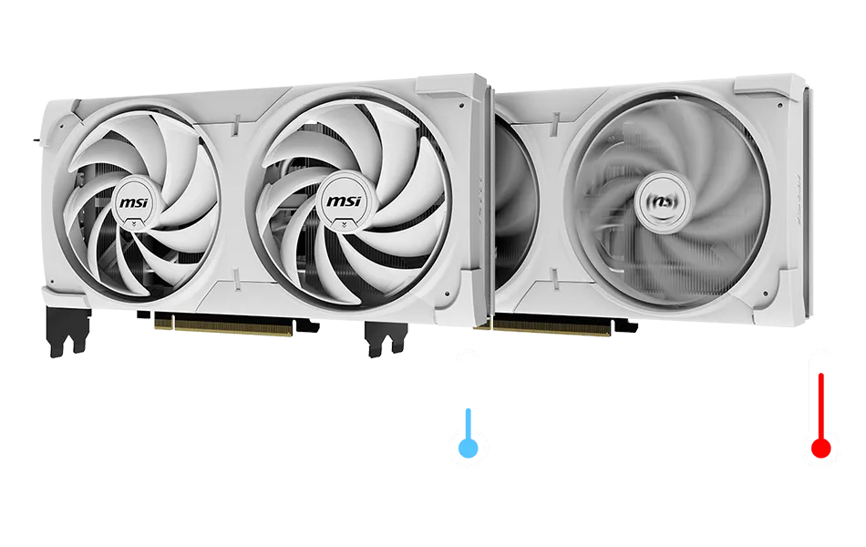 MSI RTX 5070 Ventus 2X OC White 12GB GDDR7 Graphics Card overview 7