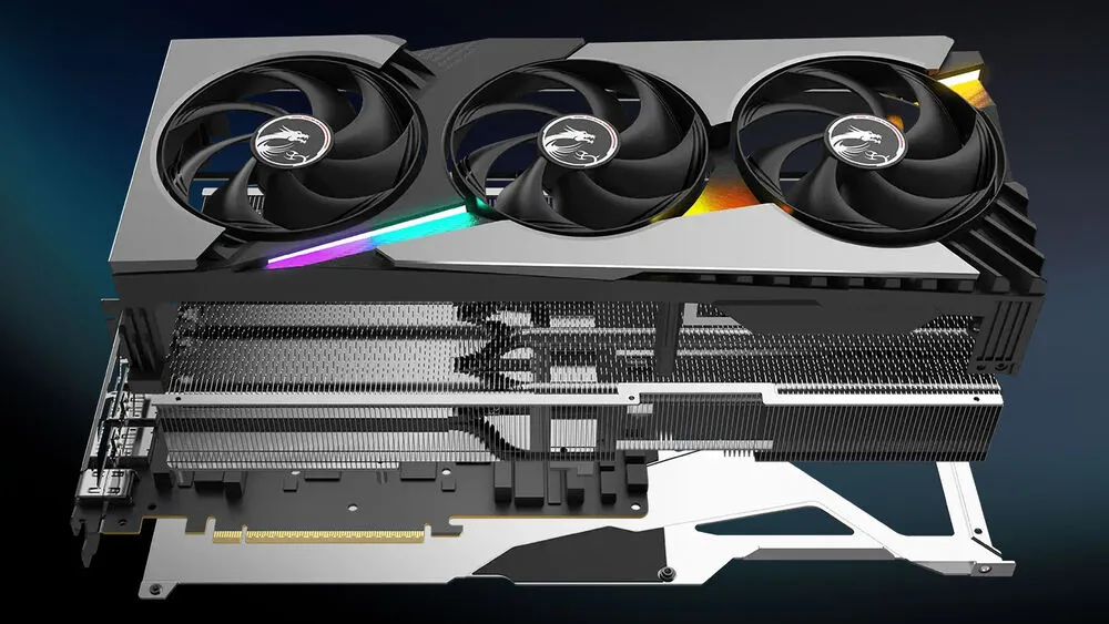 MSI RTX 5080 VANGUARD SOC 16GB GDDR7 GRAPHICS CARD overview 2