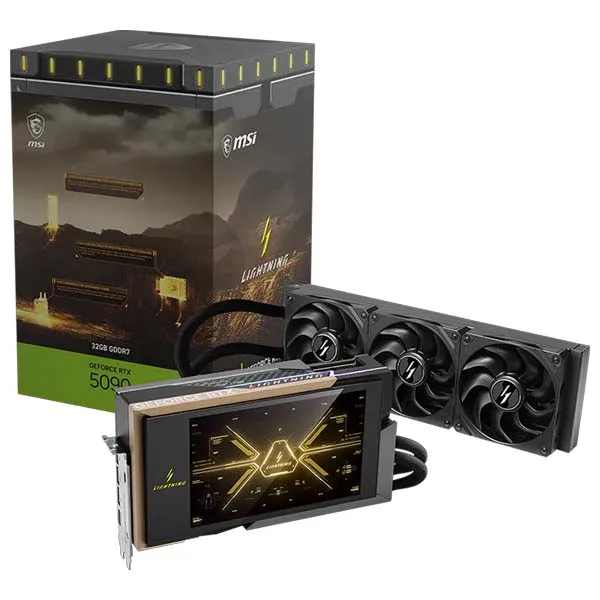 MSI RTX 5090 Lightning Z 32GB GDDR7 Graphics Card