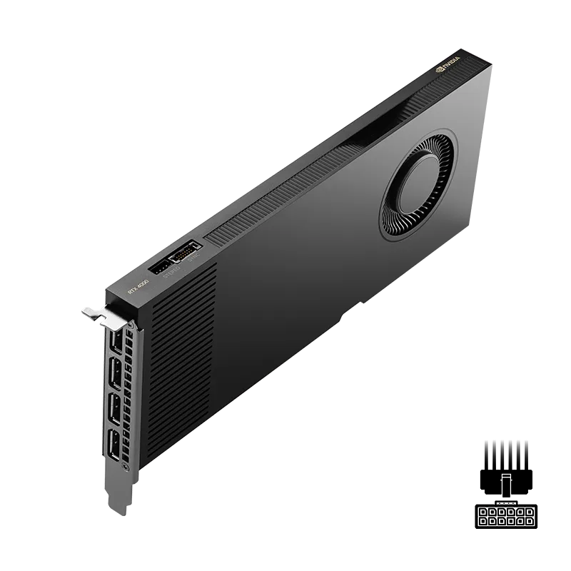 PNY Nvidia Quadro RTX 4000 Ada 20GB Graphics Card overview 1