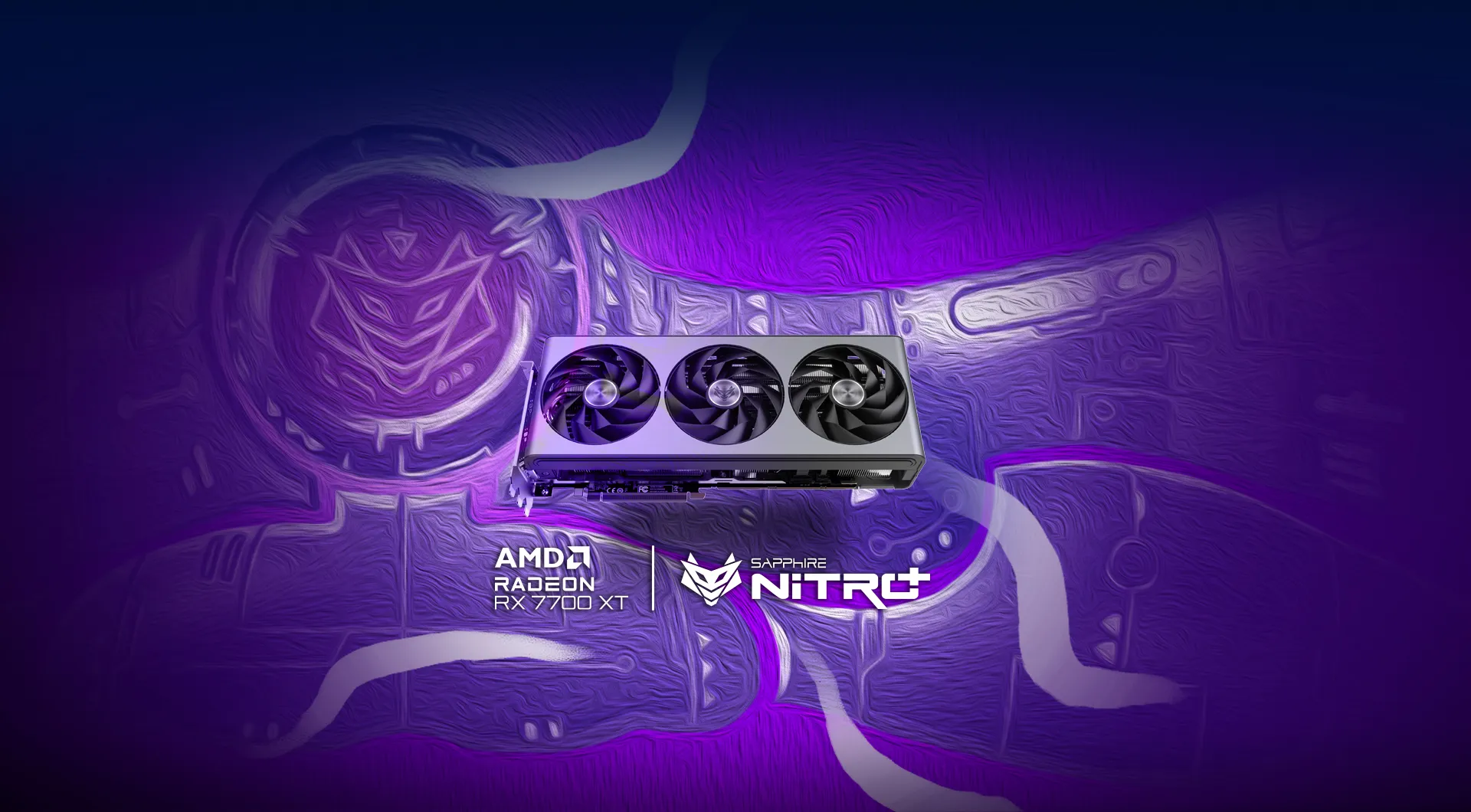 Sapphire Nitro+ RX 7700 XT 12Gb Graphics Card overview 1