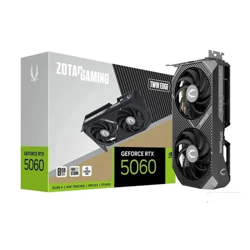 ZOTAC Gaming GeForce RTX 5060 Twin Edge 8GB Graphics Card
