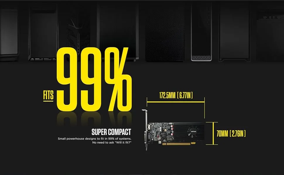 Zotac GT 1030 2GB GDDR5 Graphics Card overview 2