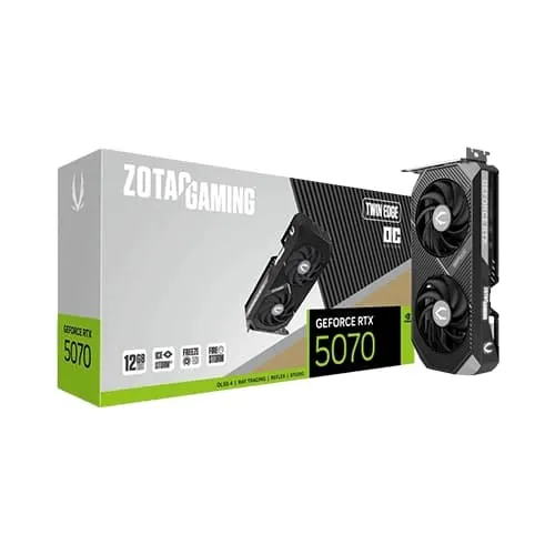 Zotac Gaming GeForce RTX 5070 Twin Edge OC 12GB GDDR7 Graphics Card