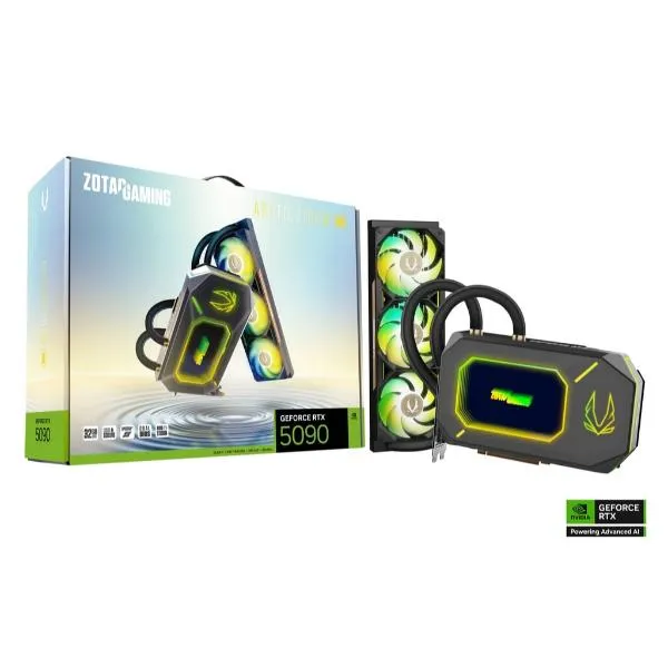 Zotac GeForce RTX 5090 Arcticstorm AIO 32Gb GDDR7 Graphics Card