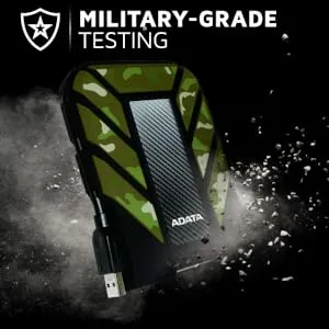ADATA DURABLE HD710 Pro 2TB External Hard Drive - Black overview 2