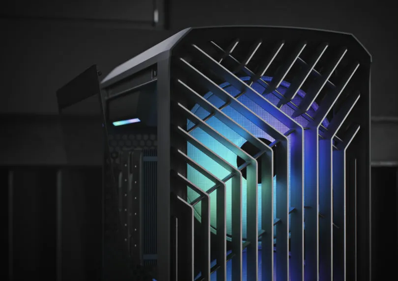 Fractal Design Torrent Compact TG Dark Tint (E-ATX) Mid Tower Cabinet (Black) overview 3
