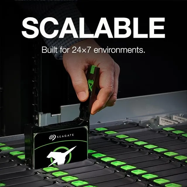 Seagate Exos X24 24TB 3.5 inch SAS Enterprise Hard Drive overview 1