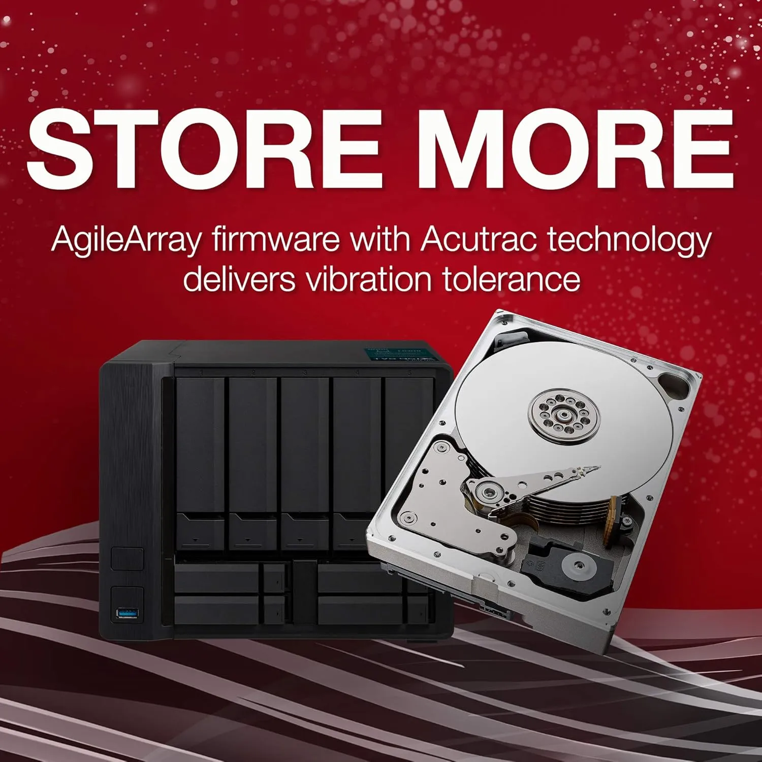 Seagate IronWolf 10TB 3.5 inch SATA NAS Hard Drive overview 3