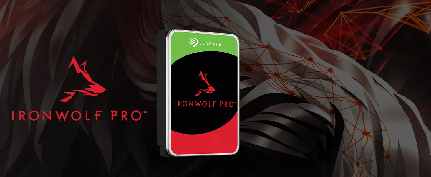 Seagate IronWolf Pro 18TB 3.5 inch SATA NAS Hard Drive overview 1