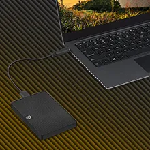Seagate One Touch 2Tb External Hard Drive with Password Protection (Black) overview 4