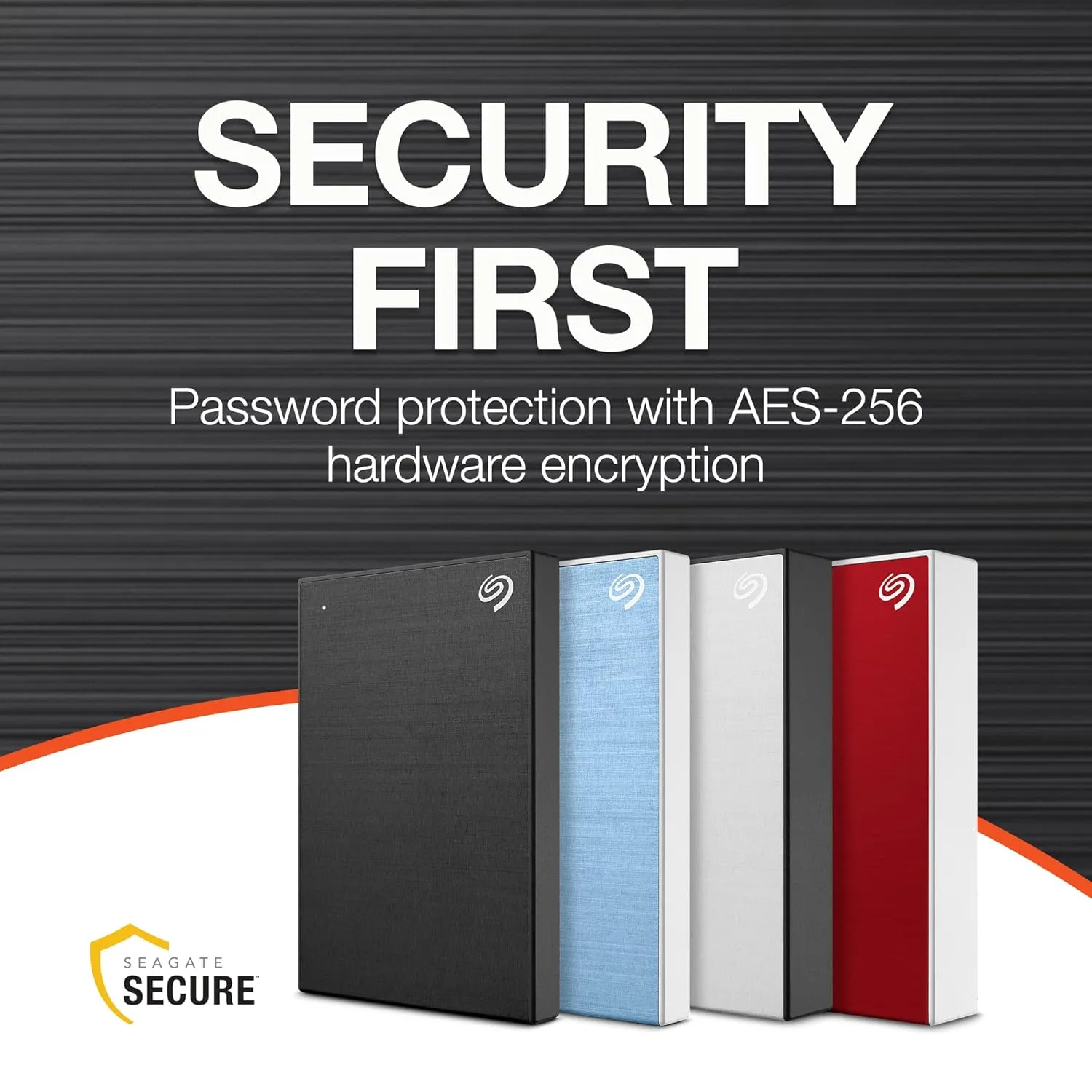 Seagate One Touch 4TB External Hard Drive with Password Protection (Silver) overview 12