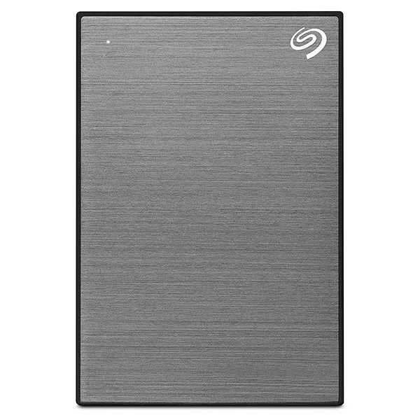 Seagate One Touch 4TB External Hard Drive with Password Protection (Space Gray)