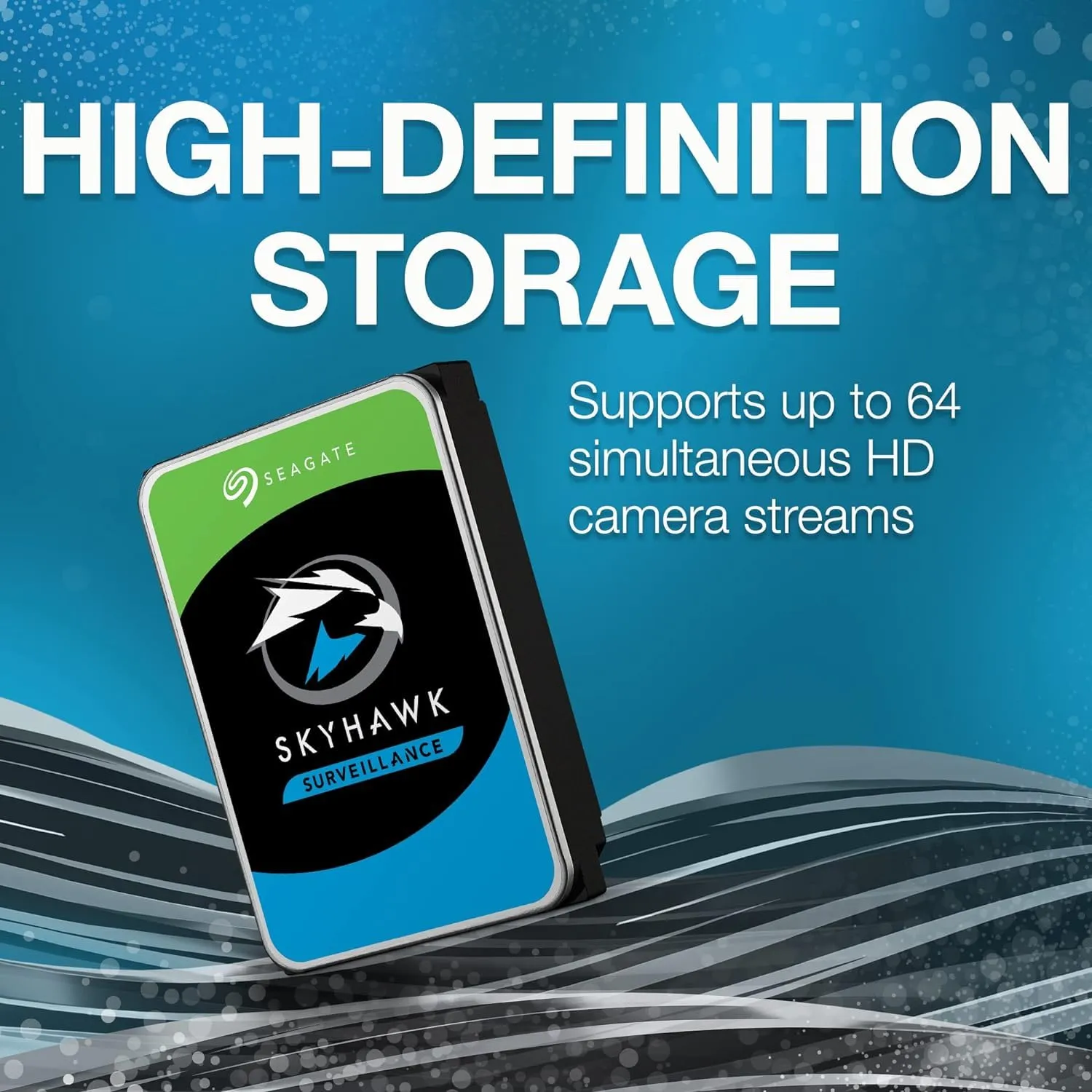 Seagate Skyhawk 4TB 3.5 inch SATA Surveillance Hard Drive overview 2