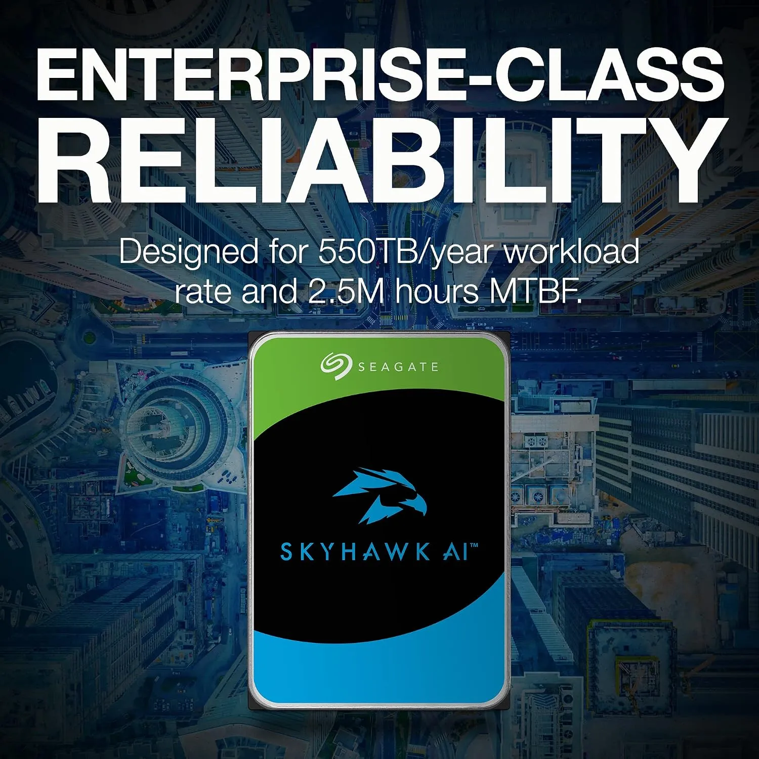 Seagate Skyhawk AI 8TB 3.5 inch SATA Surveillance Hard Drive overview 5