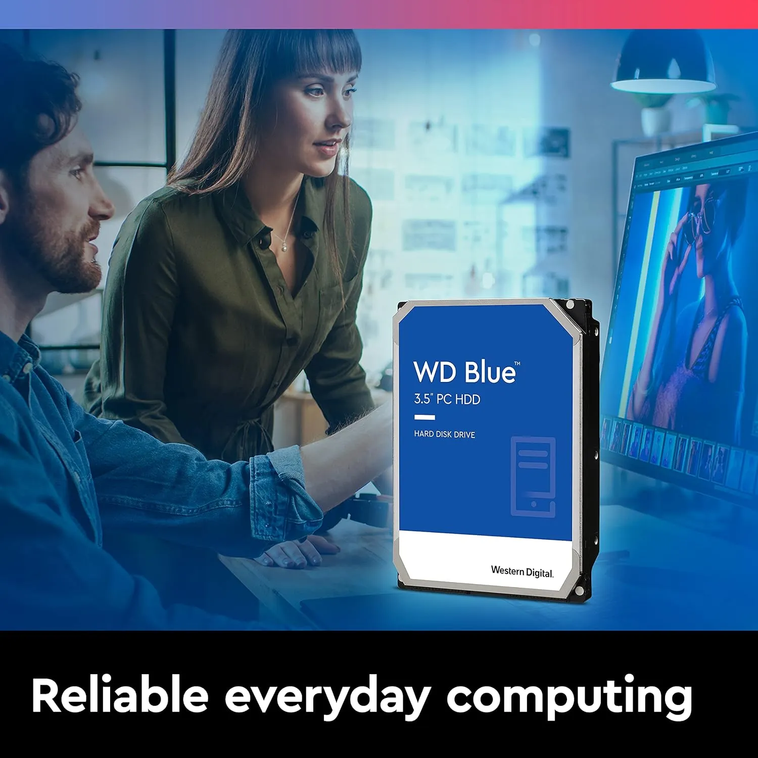 Western Digital Blue 4TB 3.5 inch SATA Hard Drive overview 2