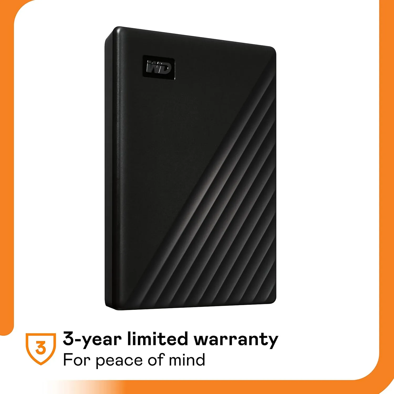 Western Digital My Passport 6TB Portable Hard Drive (Black) overview 9