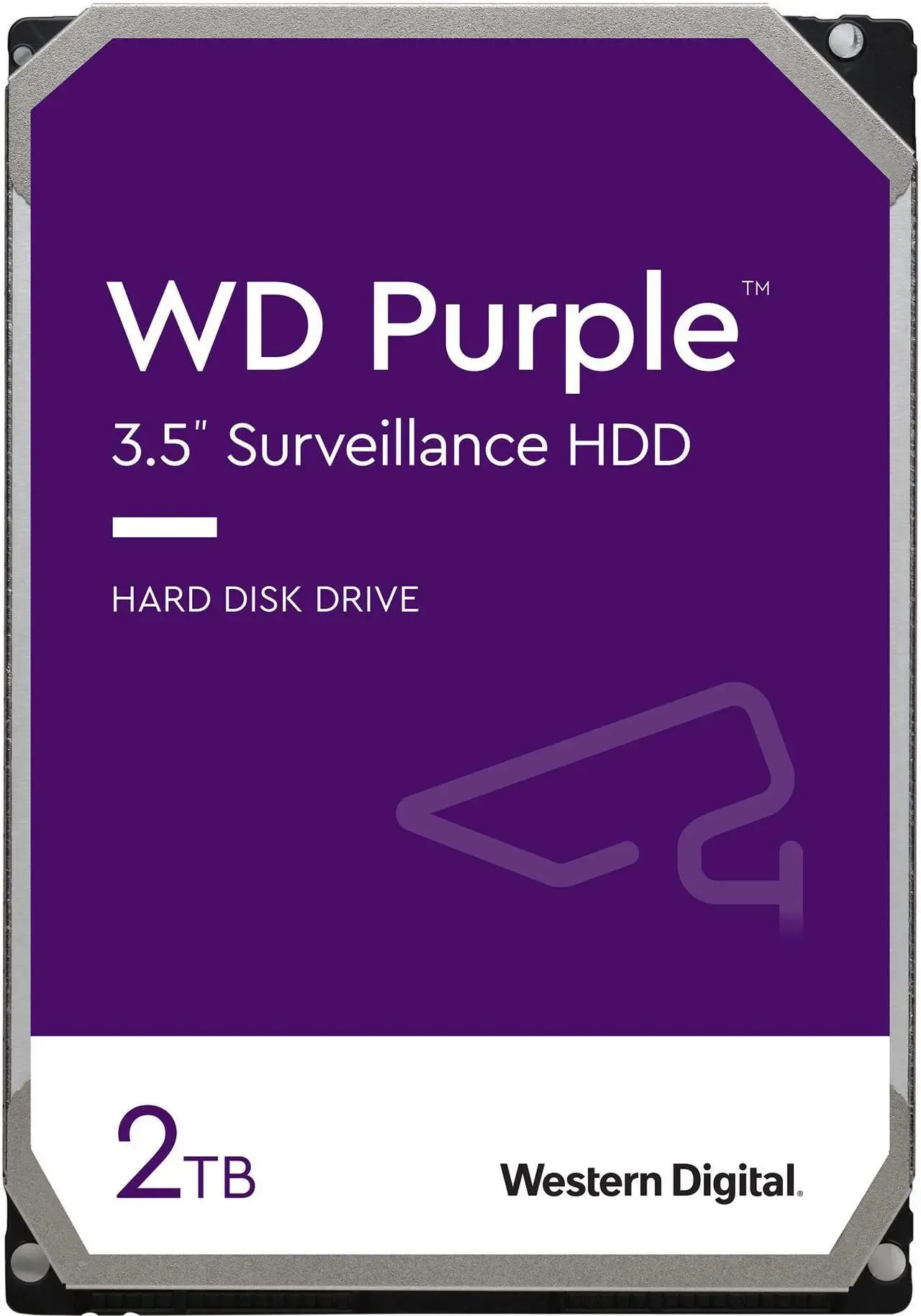 Western Digital Purple Surveillance 2TB 3.5 inch SATA Hard Drive overview 1