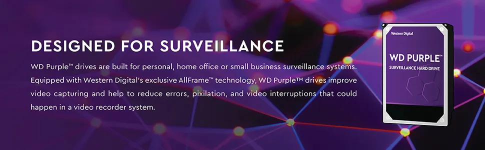 Western Digital Purple Surveillance 6TB 3.5 inch SATA Hard Drive overview 3