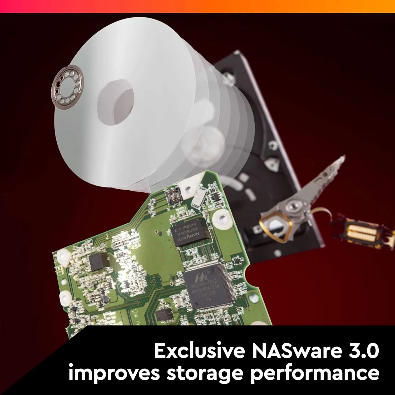 Western Digital Red Plus NAS 12TB 3.5 inch SATA Hard Drive overview 1
