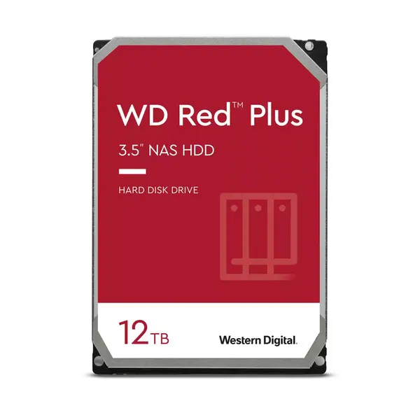 Western Digital Red Plus NAS 12TB 3.5 inch SATA Hard Drive