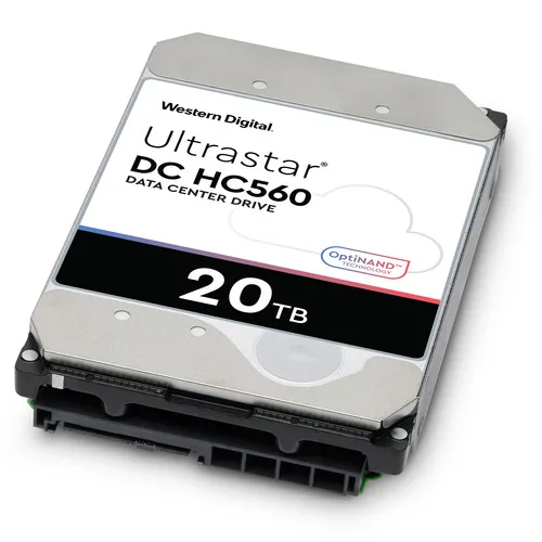 Western Digital Ultrastar DC HC560 20TB 3.5 inch Data Center SATA Hard Drive overview 2