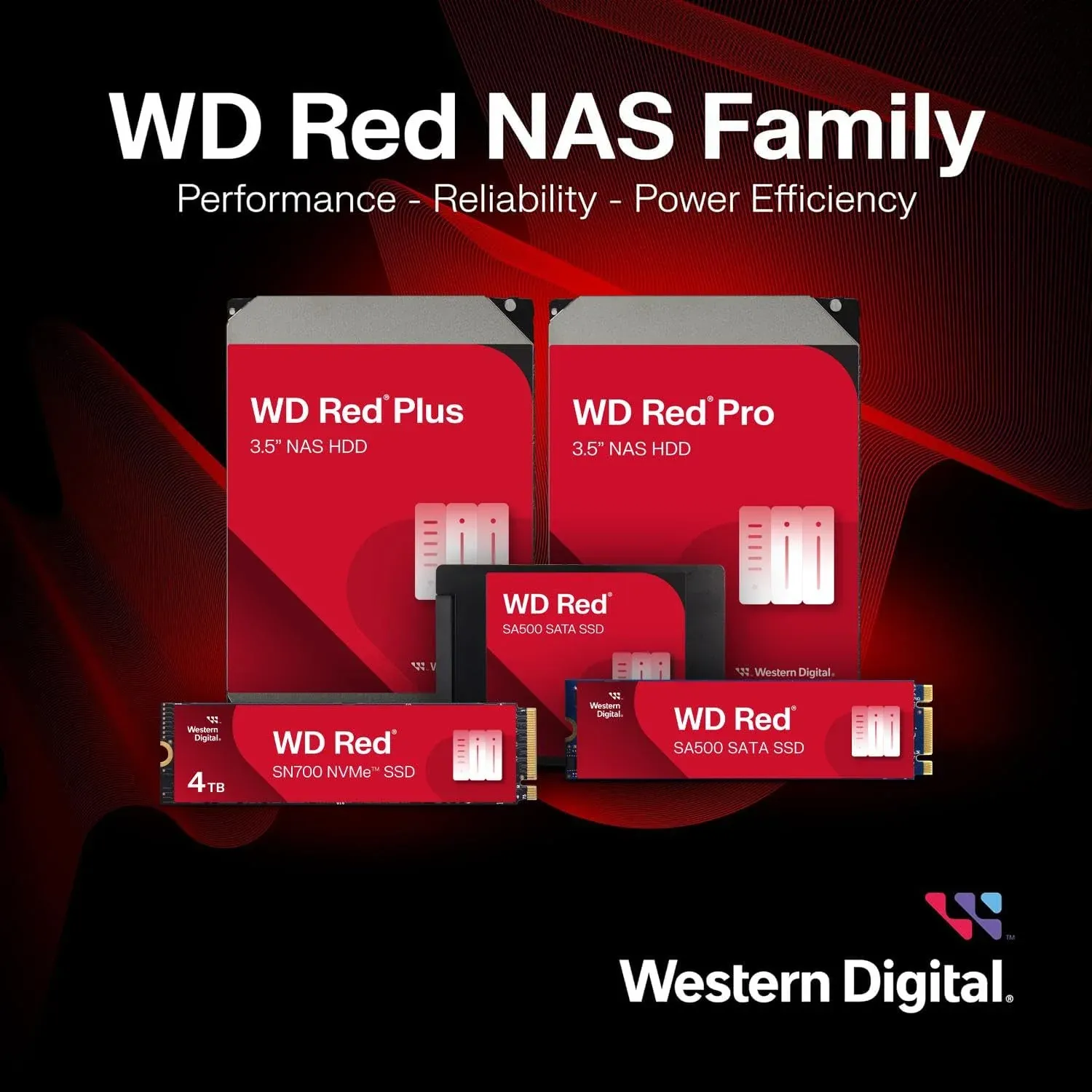 Western Digital WD Red Pro 16TB 3.5" SATA 7200RPM NAS Internal Hard Disk Drive overview 4