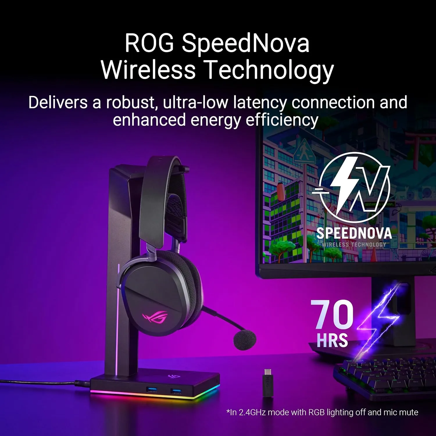 ASUS ROG Pelta RGB Wireless Gaming Headset overview 5