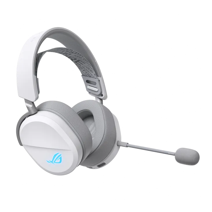 ASUS ROG Pelta Wireless RGB Gaming Headset (White) overview 2
