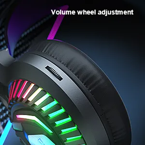 AULA S605 Professional RGB Gaming Headphones (Black) overview 6