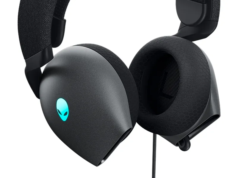 Alienware AW520H Wired Gaming Headset Dark Side Of the Moon overview 3