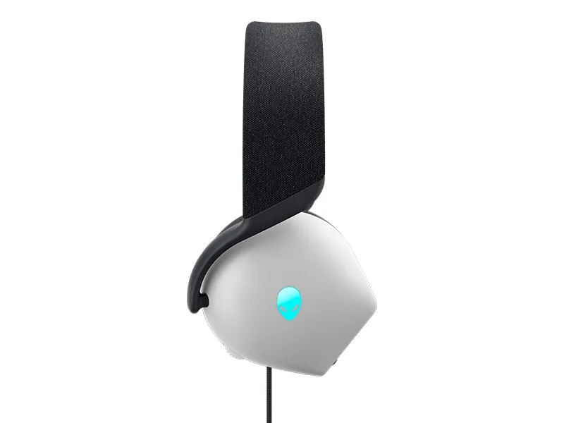 Alienware AW520H Wired Gaming Headset Lunar Light overview 5