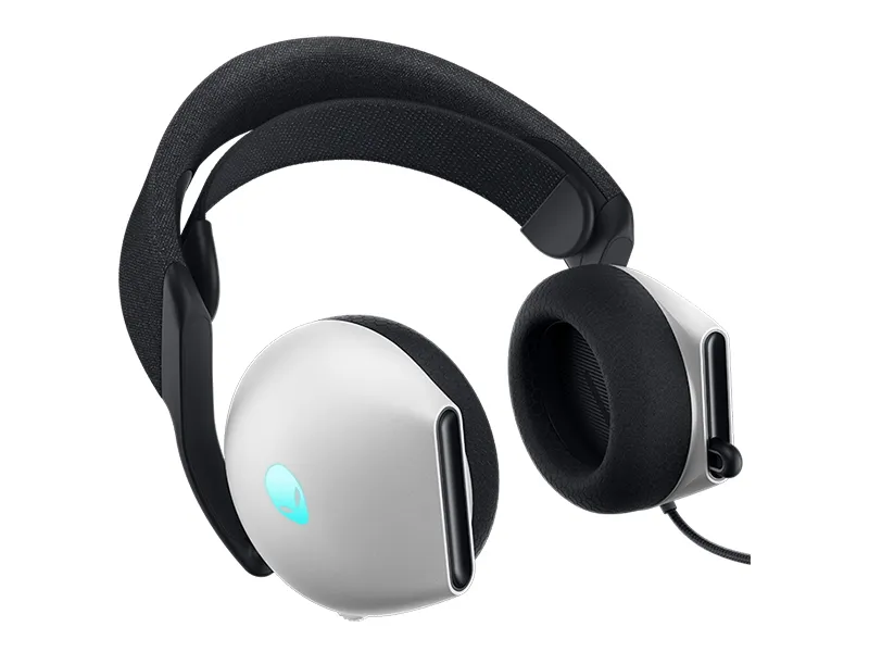 Alienware AW520H Wired Gaming Headset Lunar Light overview 7