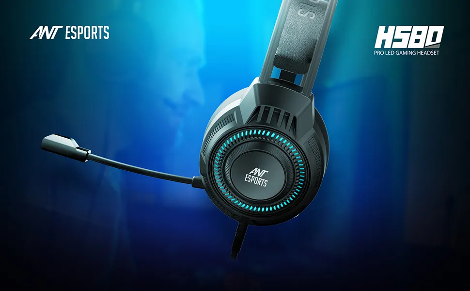 Ant Esports H580 Pro LED Gaming Headset overview 1