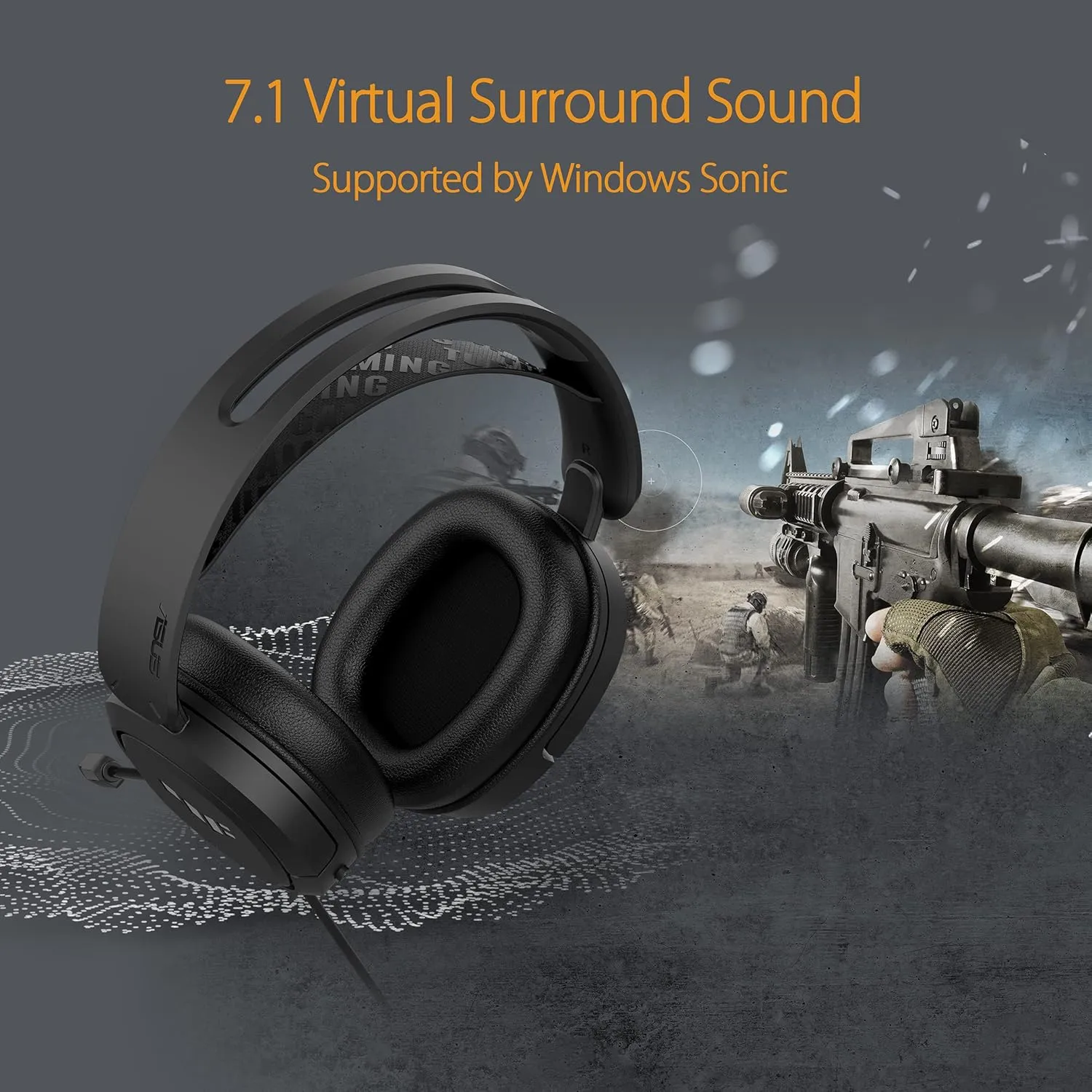Asus TUF Gaming H1 Gaming Headset overview 2