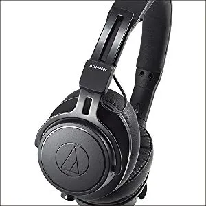 Audio-Technica ATH-M60X Wired On Ear Headphone Without Mic (Black) overview 2