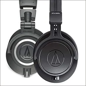 Audio-Technica ATH-M60X Wired On Ear Headphone Without Mic (Black) overview 3