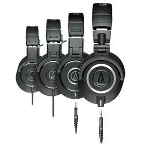 Audio-Technica Ath-M20X Wired Over Ear Headphones Without Mic (Black) overview 2