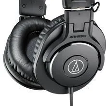 Audio-Technica Ath-M30X Wired On Ear Headphones Without Mic (Black) overview 5