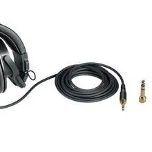 Audio-Technica Ath-M30X Wired On Ear Headphones Without Mic (Black) overview 6