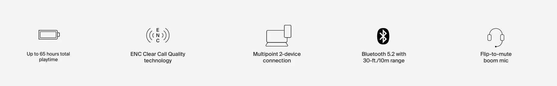 Belkin SoundForm Adapt Wireless Over-Ear Headset overview 1