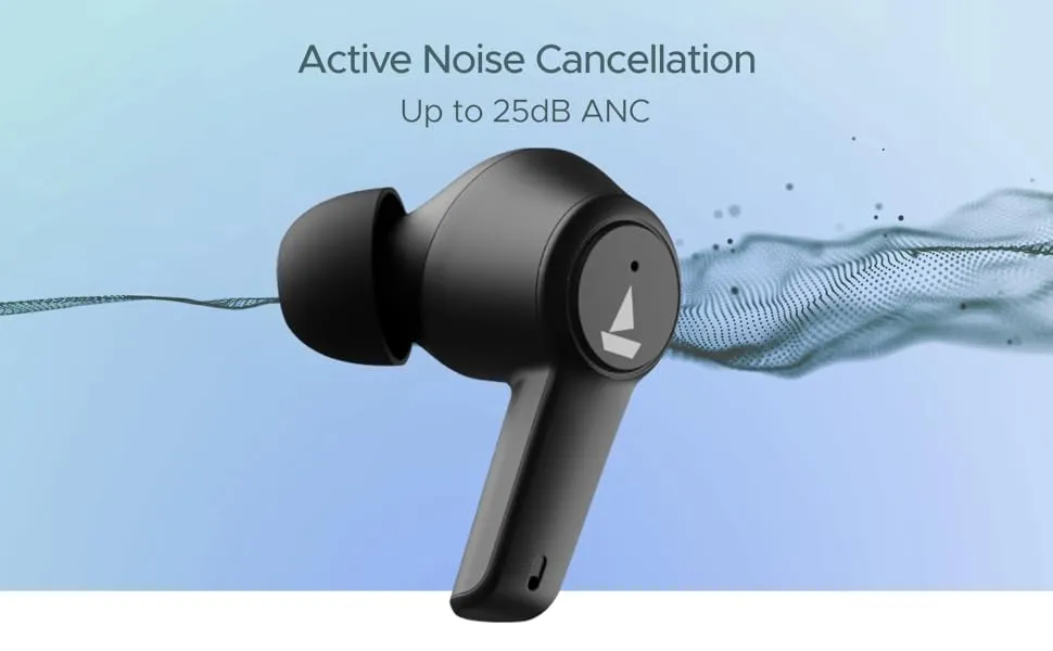 Boat Airdopes 411 ANC in Ear TWS Earbuds (Blue) overview 7