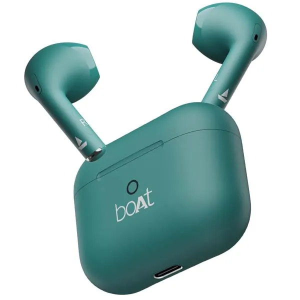 Boat Airdopes Alpha 35Hrs Battery Bluetooth TWS Earbuds (Dark Cyan)