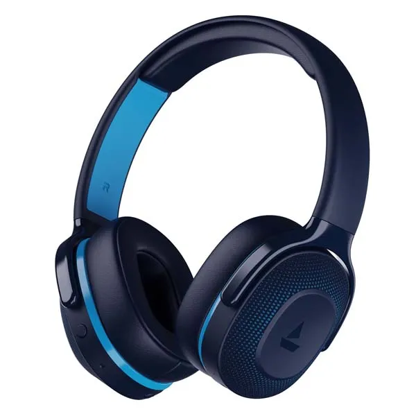 Boat Rockerz 425 Bluetooth Wireless Over Ear Headphones with Mic (Oceana Blue)