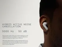 CMF Buds Pro 2 Wireless Earbuds, Hi-Res Audio with LDAC, 50 dB Hybrid Noise Cancelling Earbuds, Ultra Bass Technology, Bluetooth 5.3, 43H Play Time with Charging Case, 6 HD Mics Headphones (Dark Grey) overview 6