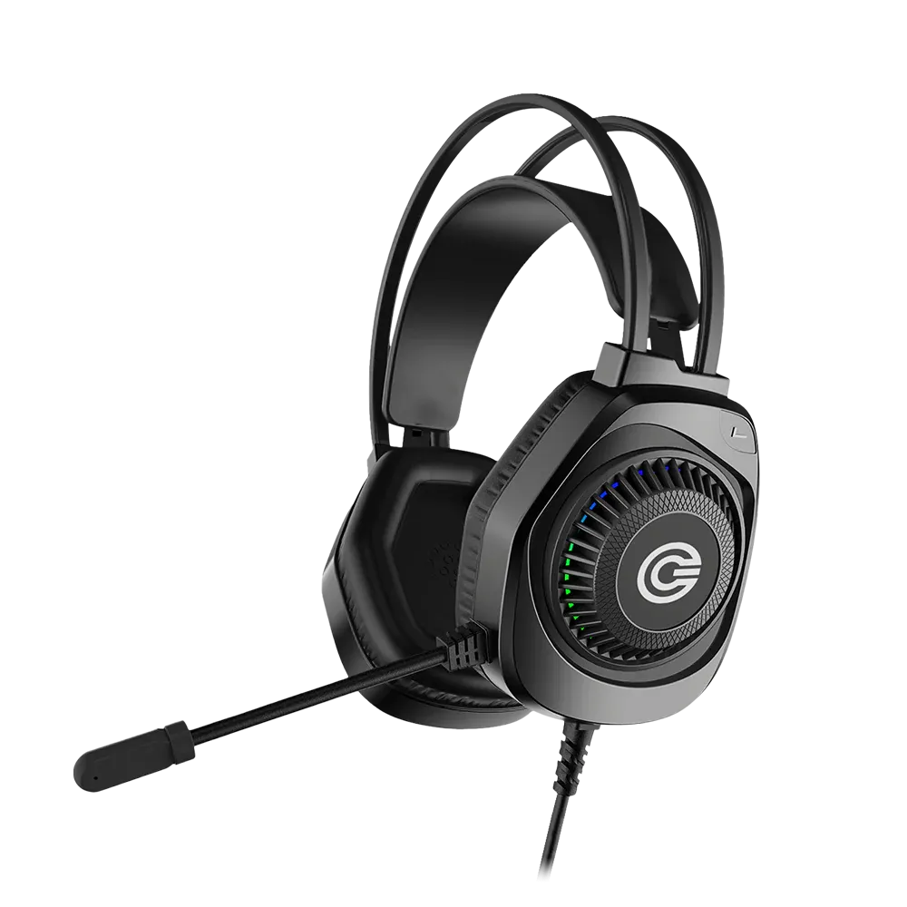 Circle Aura Warrior Wired Gaming Over-Ear Headphones overview 1