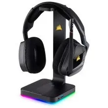 Corsair Gaming ST100 RGB Premium Headset Stand with 7.1 Surround Sound (Black) overview 6